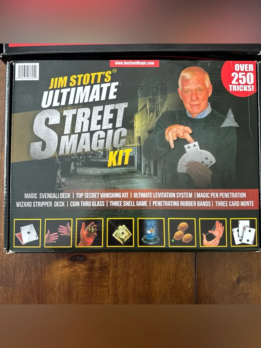 Jim Stott's Magic Kit Lot of 2 Ultimate and Street Card Tricks Illusions